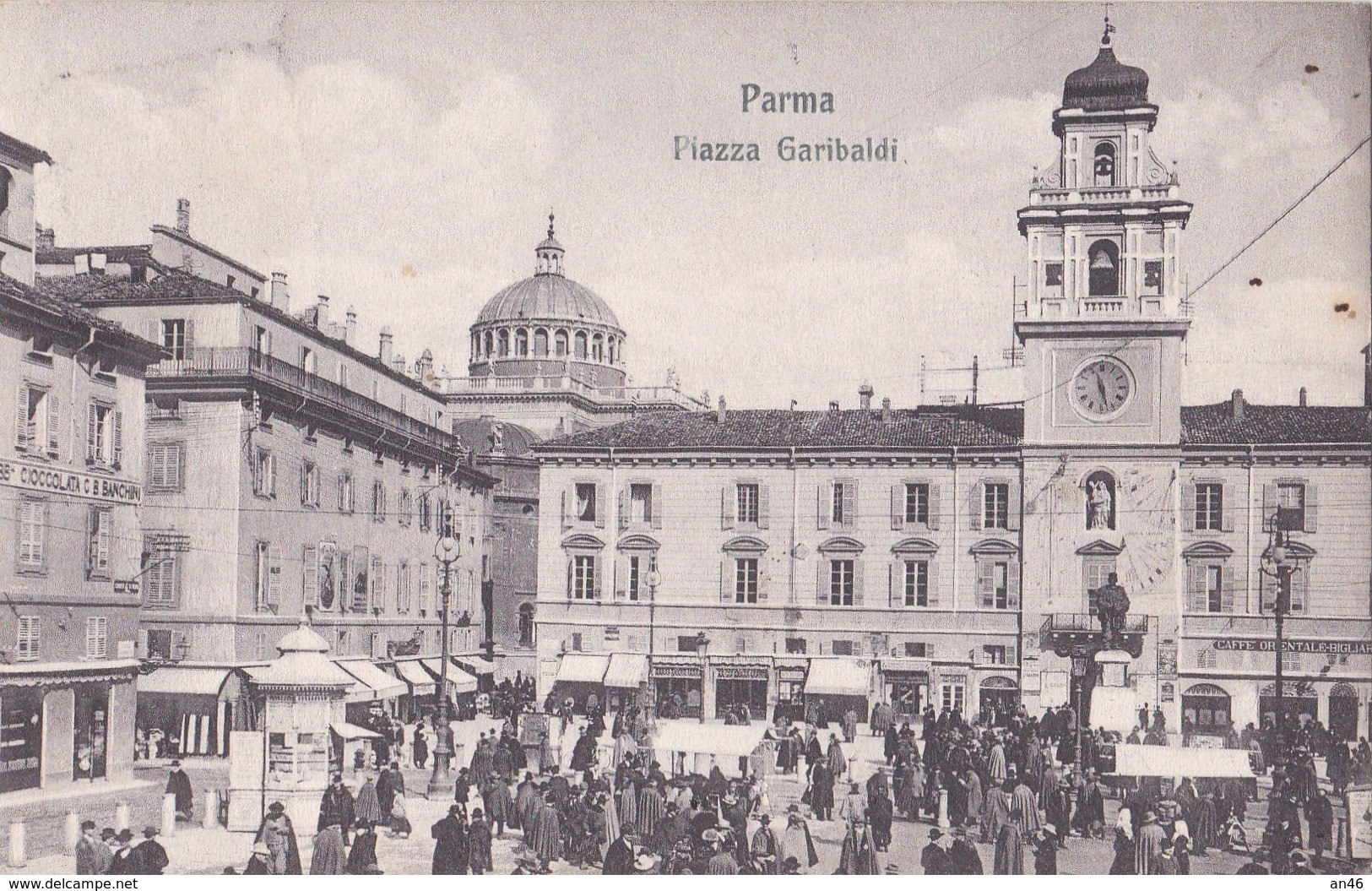 PARMA - PIAZZA GARIBALDI VG  AUTENTICA 100% - Parma