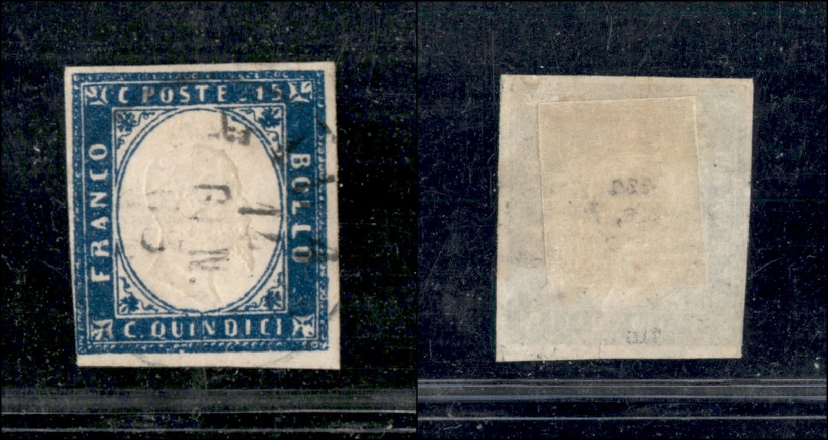 10366 REGNO - 1863 - 15 Cent (11) - Colore Interessante - Usato (80) - Autres & Non Classés