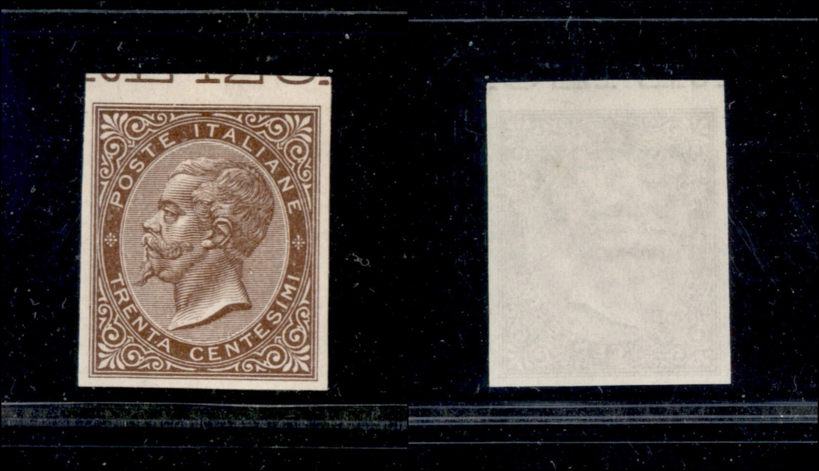 10387 REGNO - 1863 - 30 Cent Prove D'Archivio (P19) - Senza Gomma (220) - Other & Unclassified