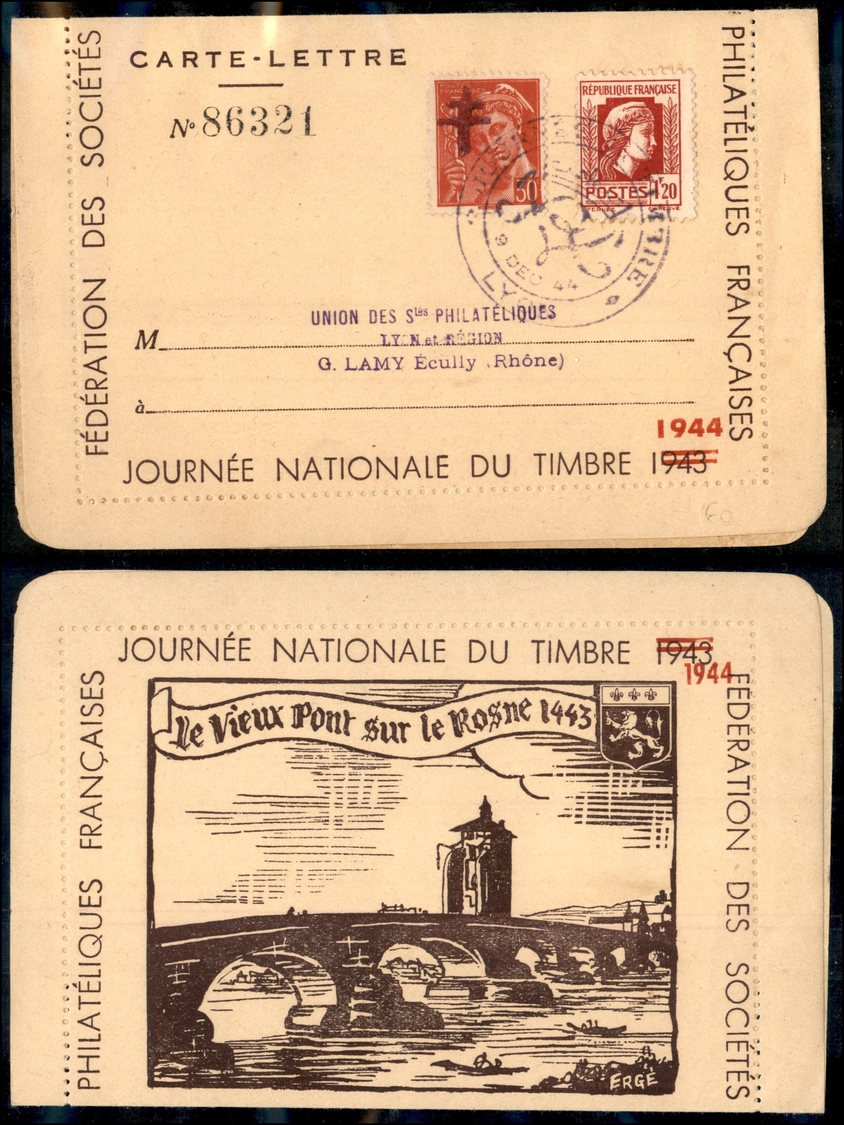 12044 ESTERO - FRANCIA - FRANCIA - Lyon - 1944 - Autres & Non Classés