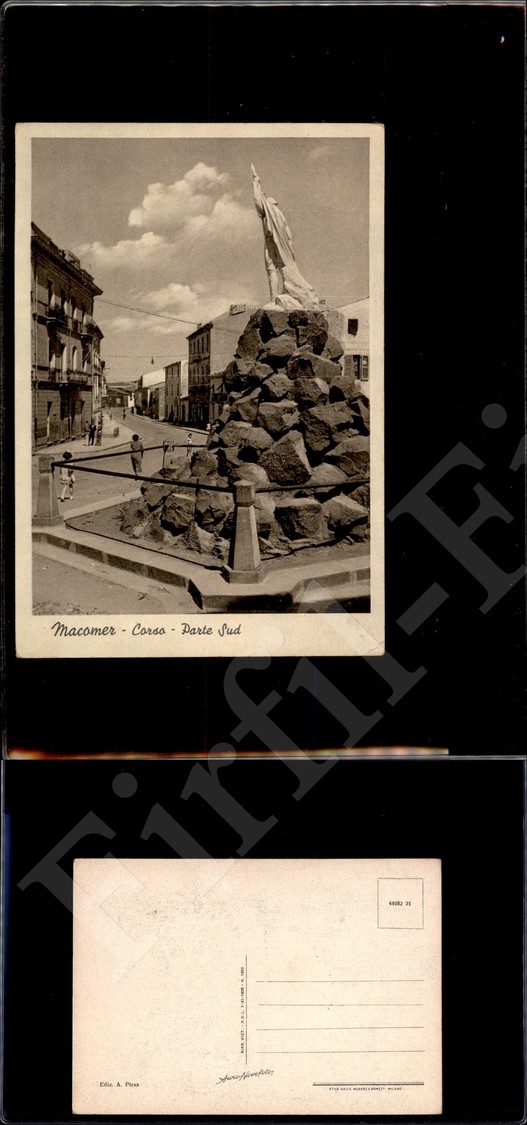 12189 Cartoline - Paesaggistiche - Sardegna - Macomer (NU) - Corso, Parte Sud - Nuova FG - Autres & Non Classés