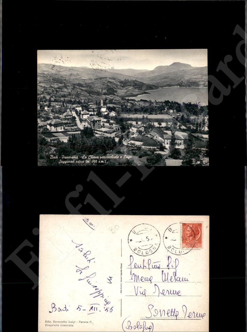 12219 Cartoline - Paesaggistiche - Emila Romagna - Badi (BO) - Ampio Panorama - 5.12.1956 FG - Other & Unclassified
