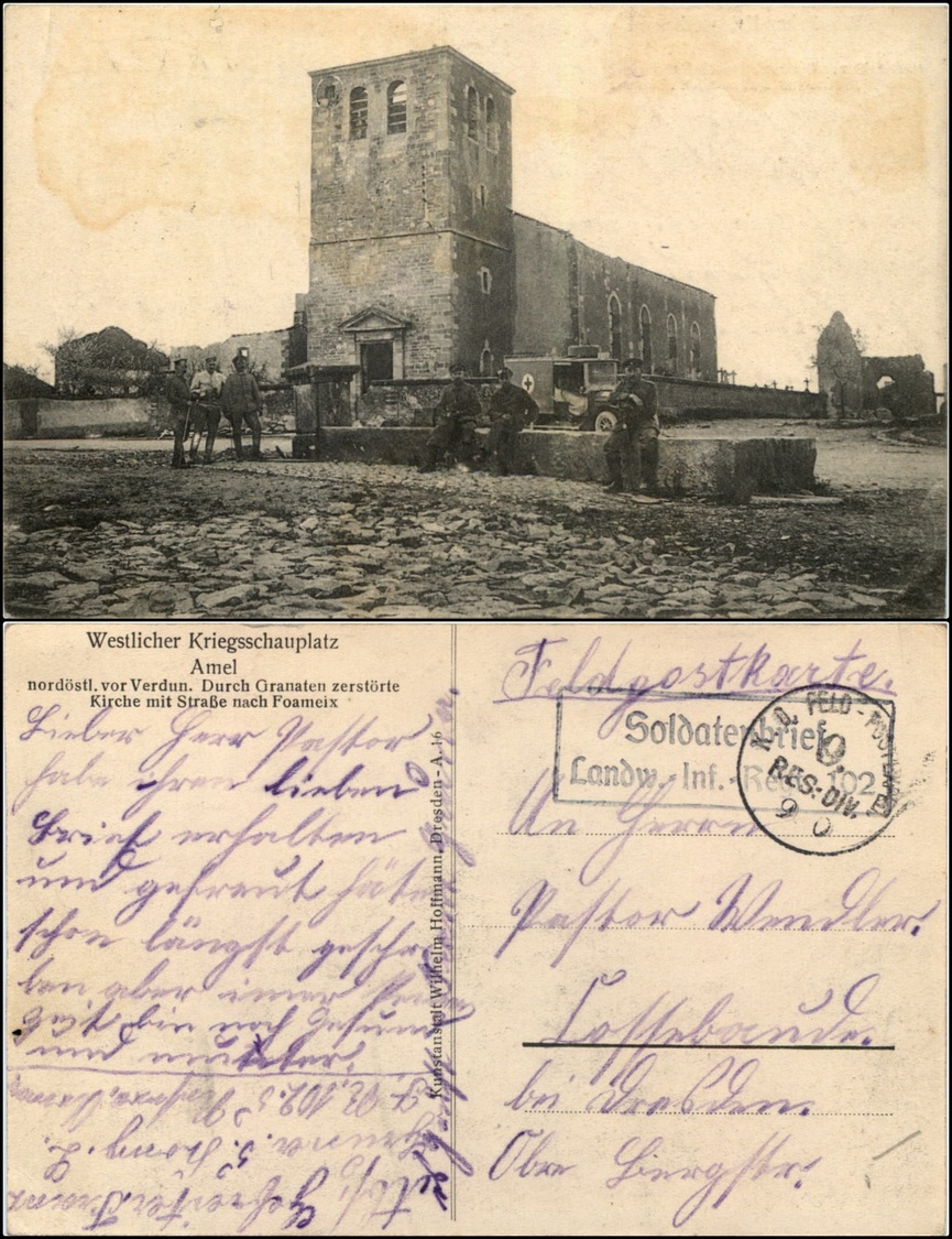 12526 Cartoline - Paesaggistiche Straniere - Amel, Belgio, Westlicher Kriegsschauplatz, Feldpost - Autres & Non Classés