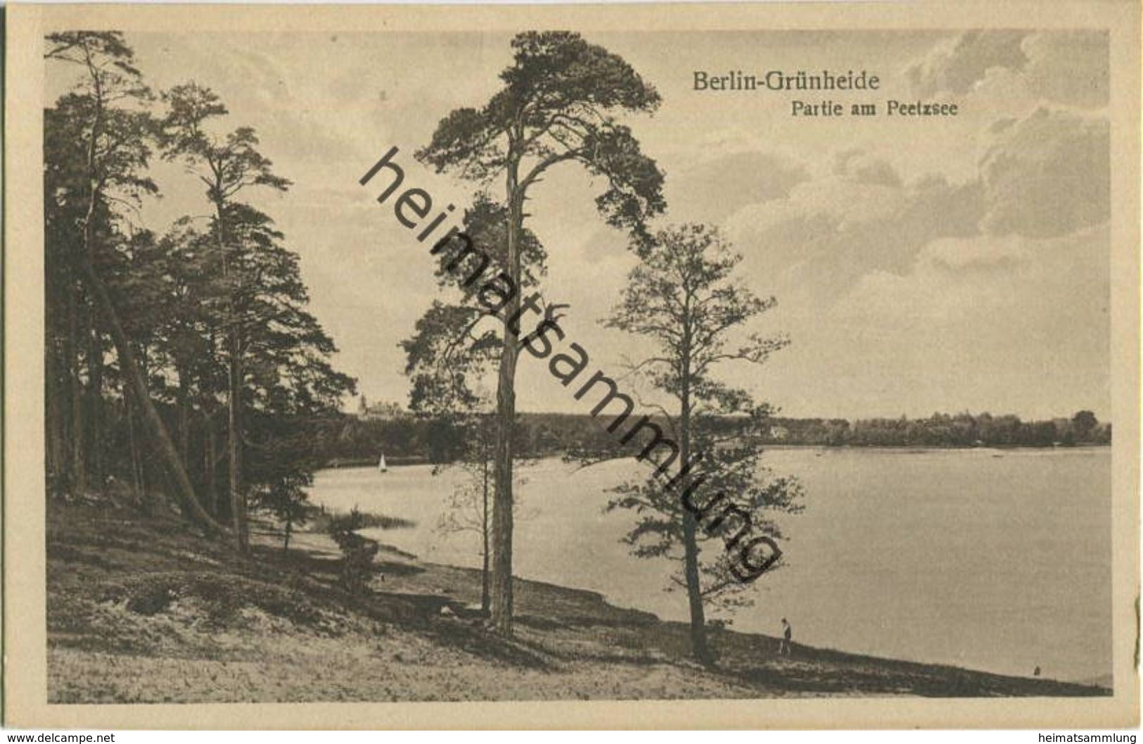 Berlin-Grünheide - Partie Am Peetzsee 30er Jahre - Gruenheide