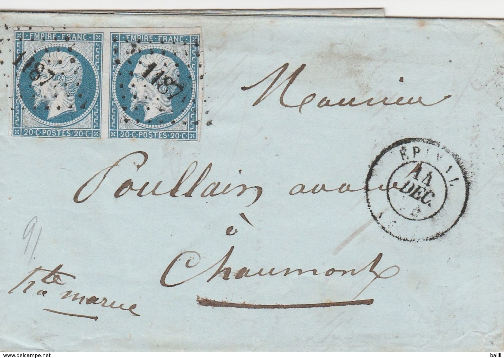 France Lettre D'Epinal 1854 - 1849-1876: Période Classique