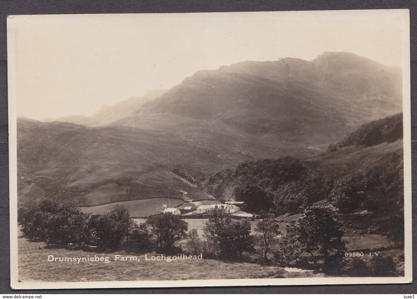 GREAT BRITAIN ,  LOCHGOILHEAD  , OLD POSTCARD - Argyllshire