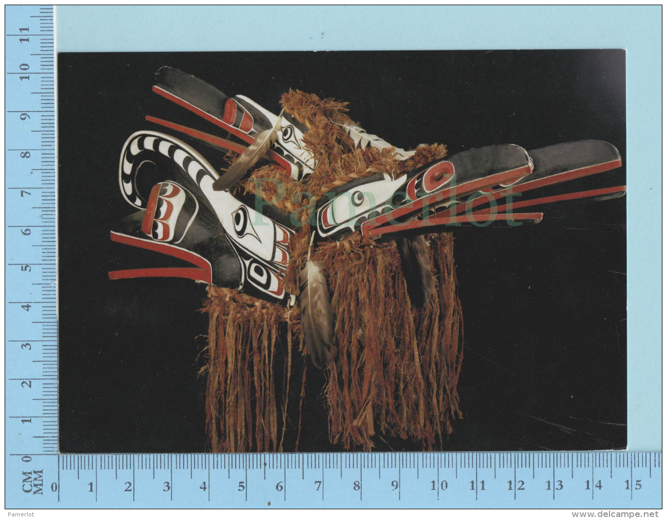 Sculptures, Carving -  Mask, Masque  - Kwakwaka' Wakw Mask C 1953 - Crooked Beak Of Heaven And Supernatural Raven - Sculptures