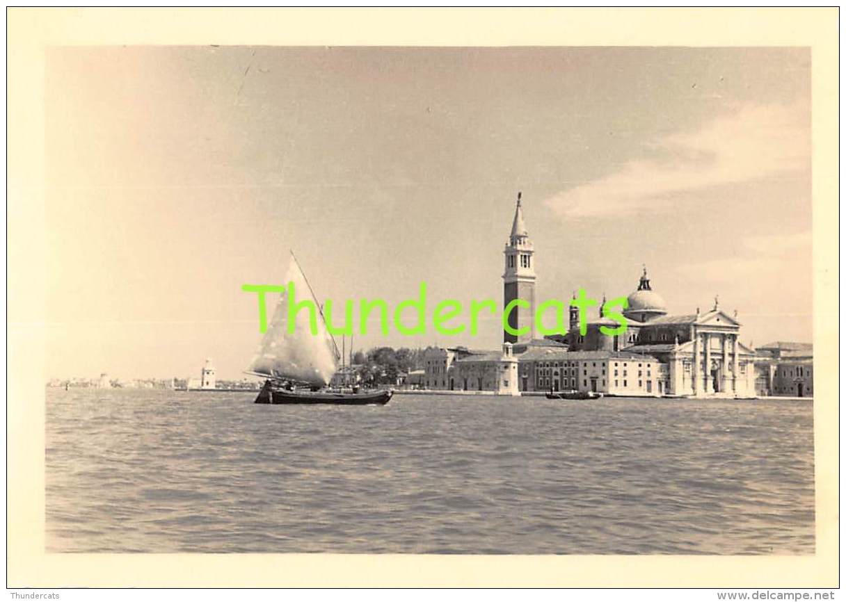 ANCIENNE PHOTO VOYAGE 1954 ITALY VENISE VINTAGE AMATEUR PHOTO FOTO ITALIA VENICE VENEZIA TRIP 1954 11,5 CM X 8 CM - Lieux