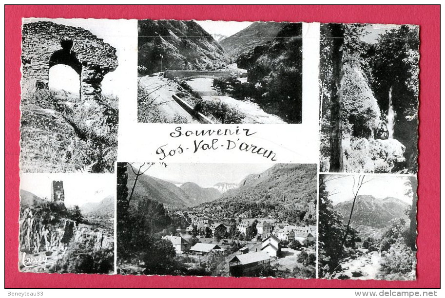 CPA (Ref A055) FOS Et VAL D ARAN (31 HAUTE-GARONNE) MULTI VUES - Autres & Non Classés