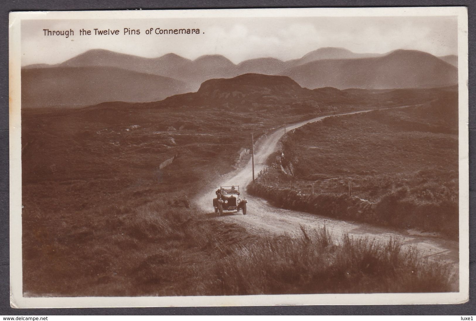 IRELAND , CONNEMARA  , OLD POSTCARD - Galway