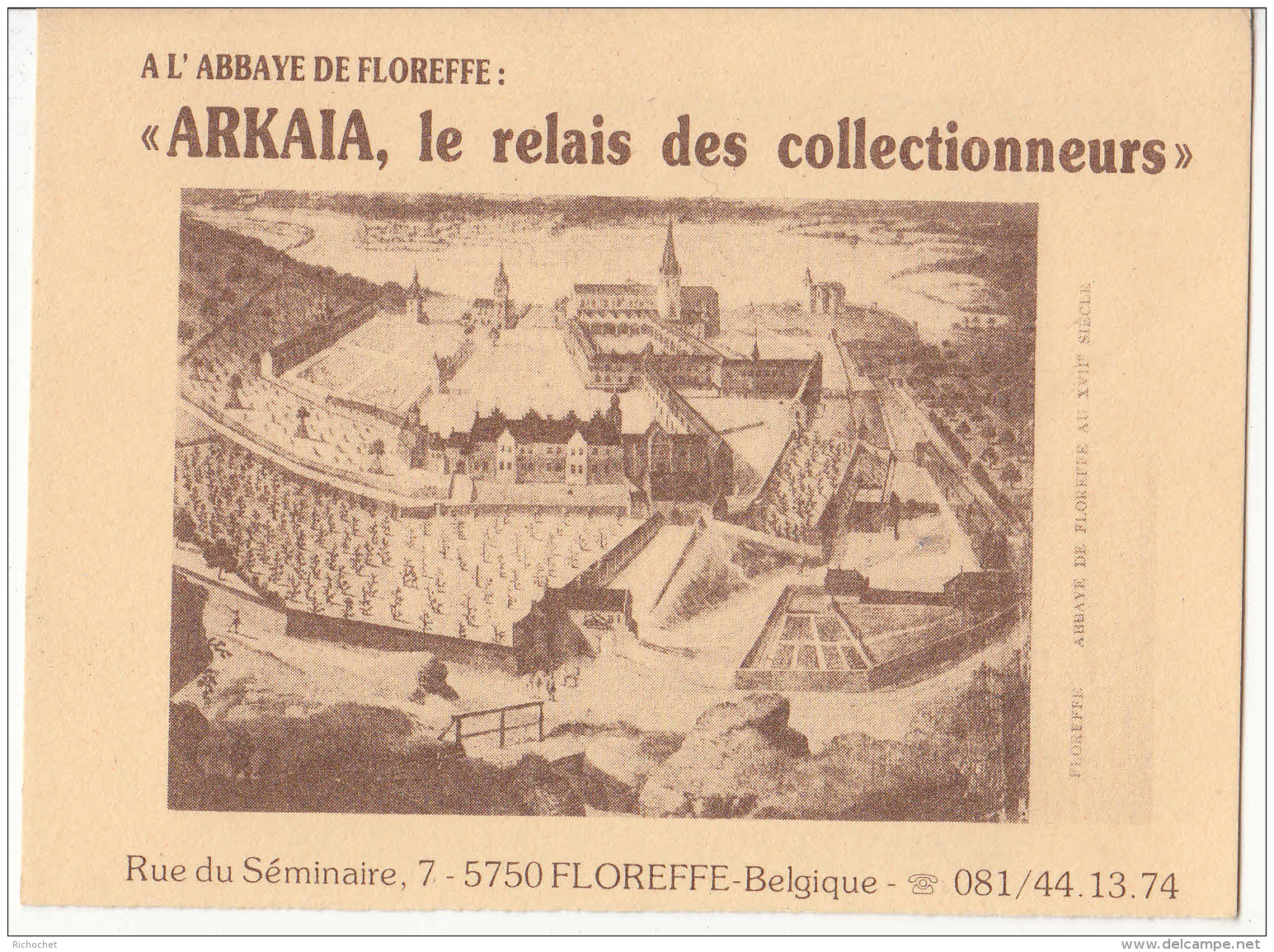 Floreffe -  Arkaia Le Relais Des Collectionneurs - Folder - Floreffe