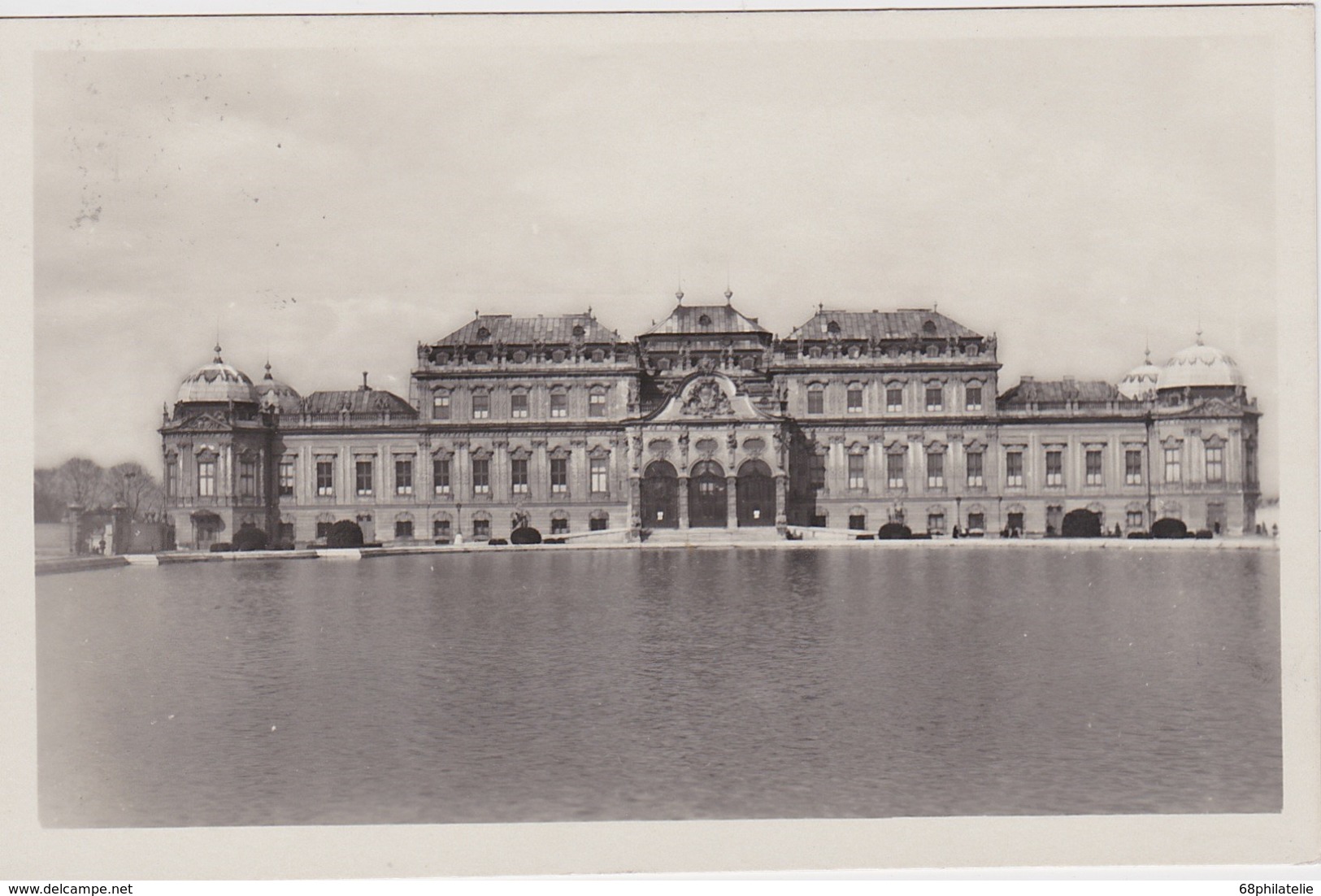 AUTRICHE 1928 2 CARTE POSTALE DE VIENNE  BELVEDERE - Belvedere