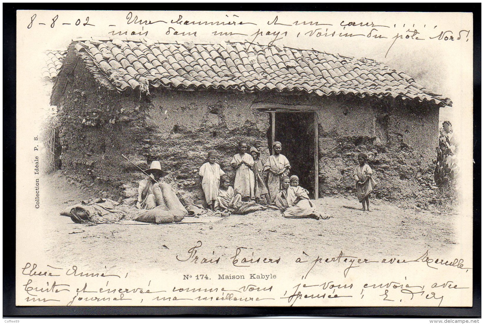 ALGERIE - Maison Kabyle - N°174 - Scenes