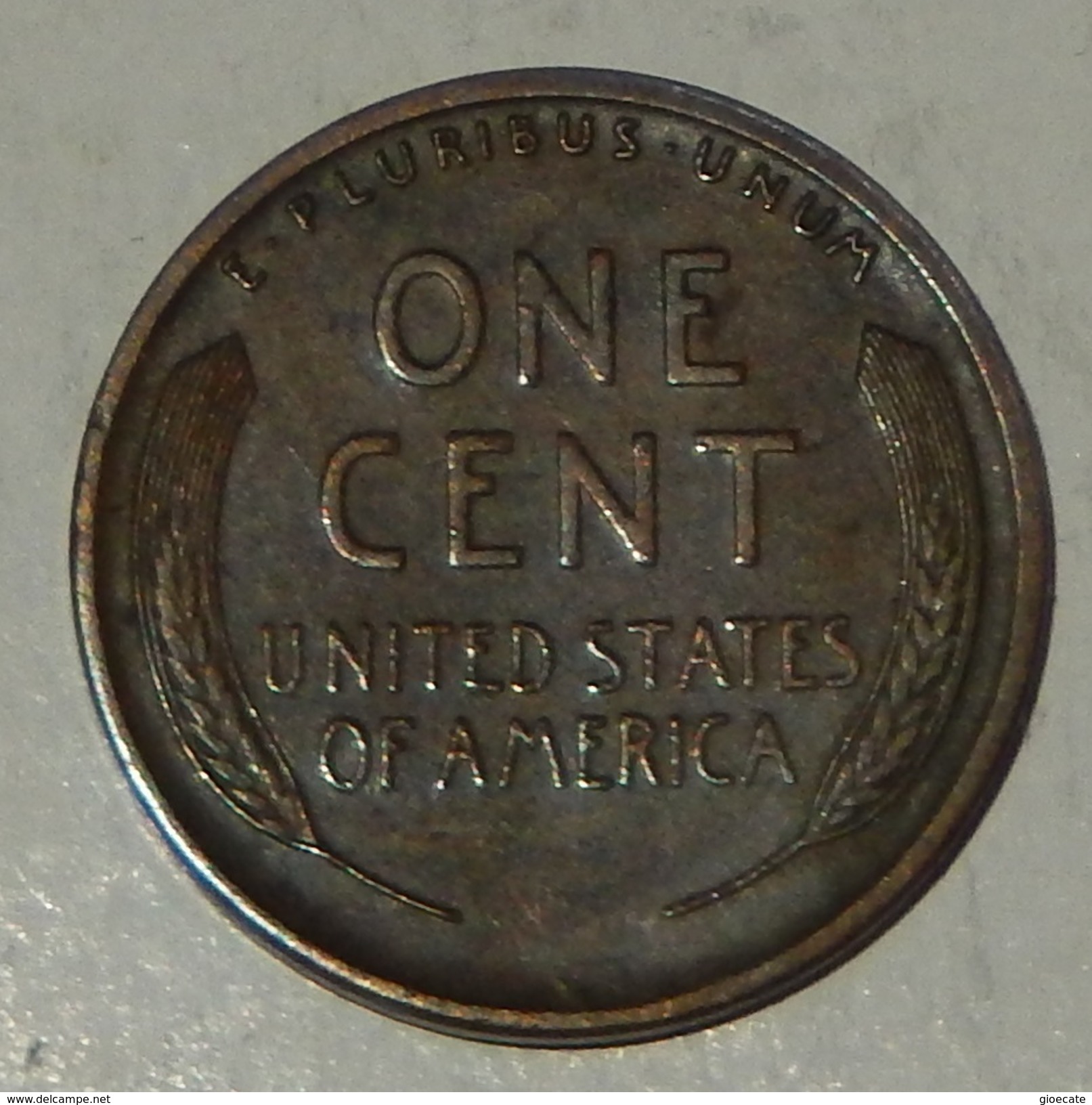 UNITED STATES - USA - ONE CENT - 1918 – LINCOLN – (49) - 1909-1958: Lincoln, Wheat Ears Reverse