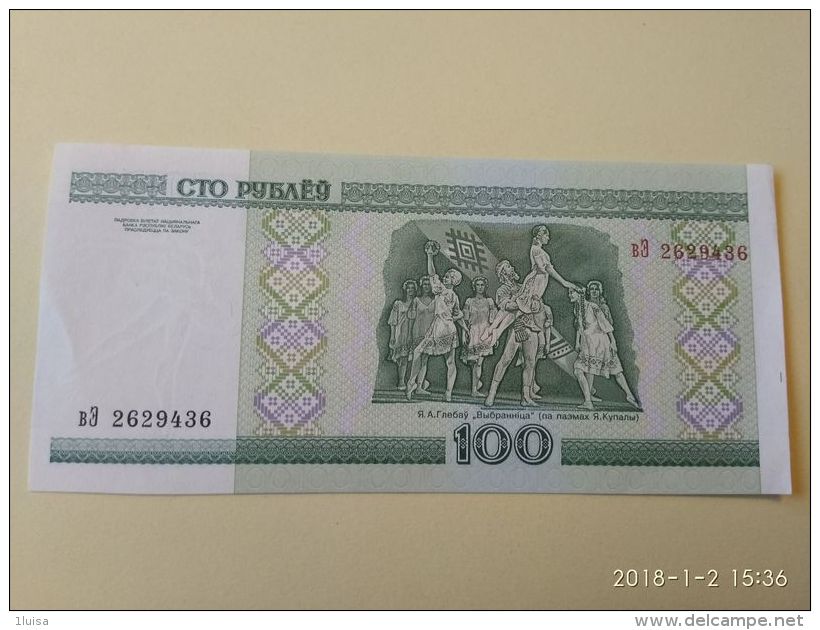 100 Rubli 2000 - Bielorussia