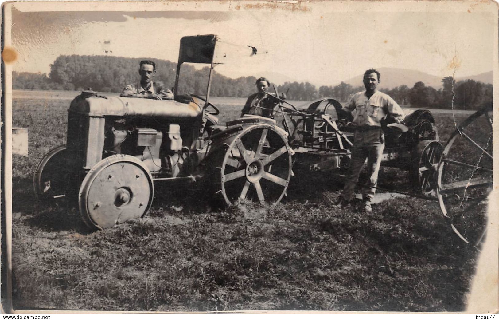 ¤¤  -  AGRICULTURE  -  Carte-Photo  -  Tracteur , Agriculteurs   -  ¤¤ - Tracteurs