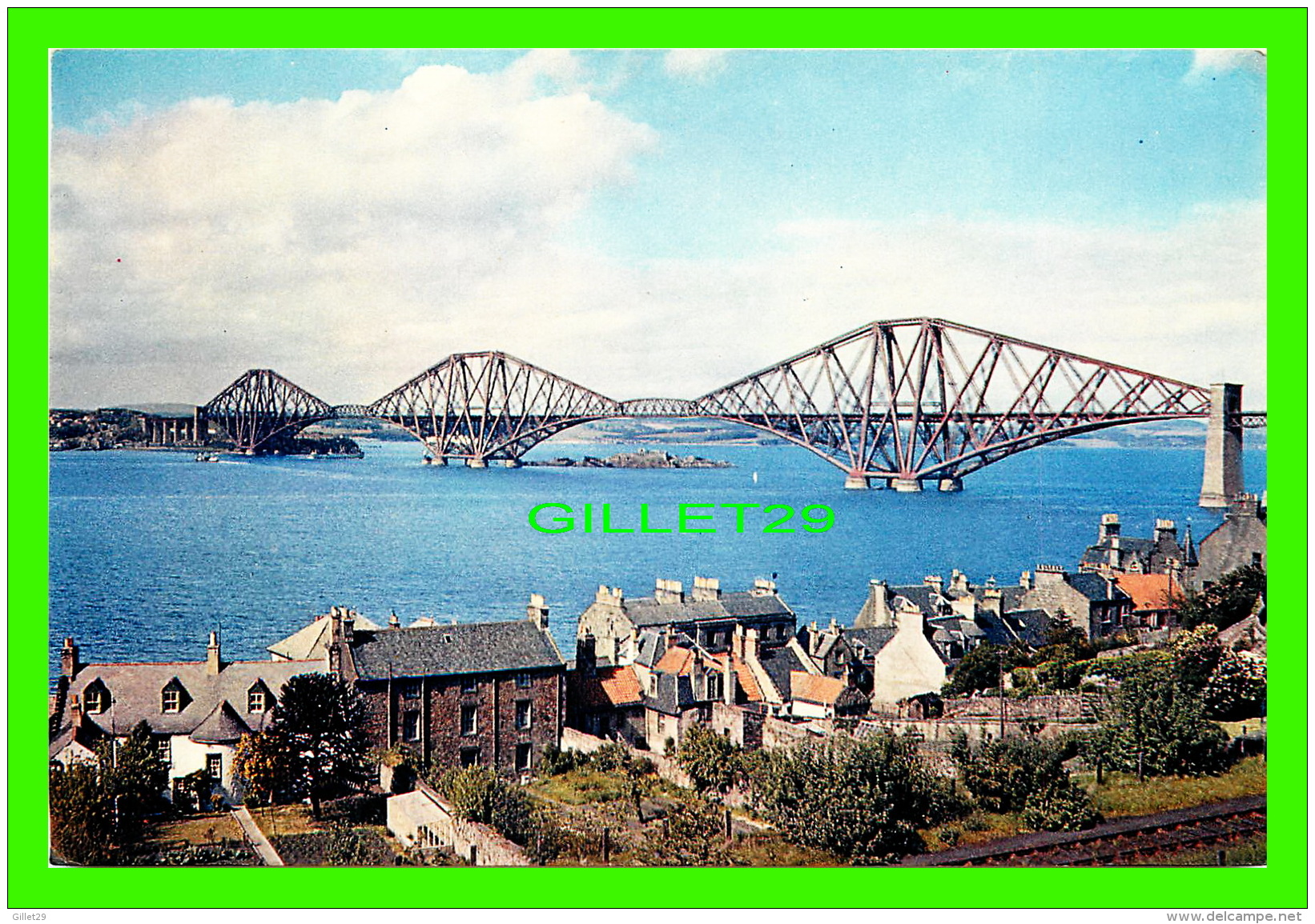 FIRTH OF FORTH, SCOTLAND - THE FORTH BRIDGE - J ARTHUR DIXON No 3538 - 1956 - - Fife