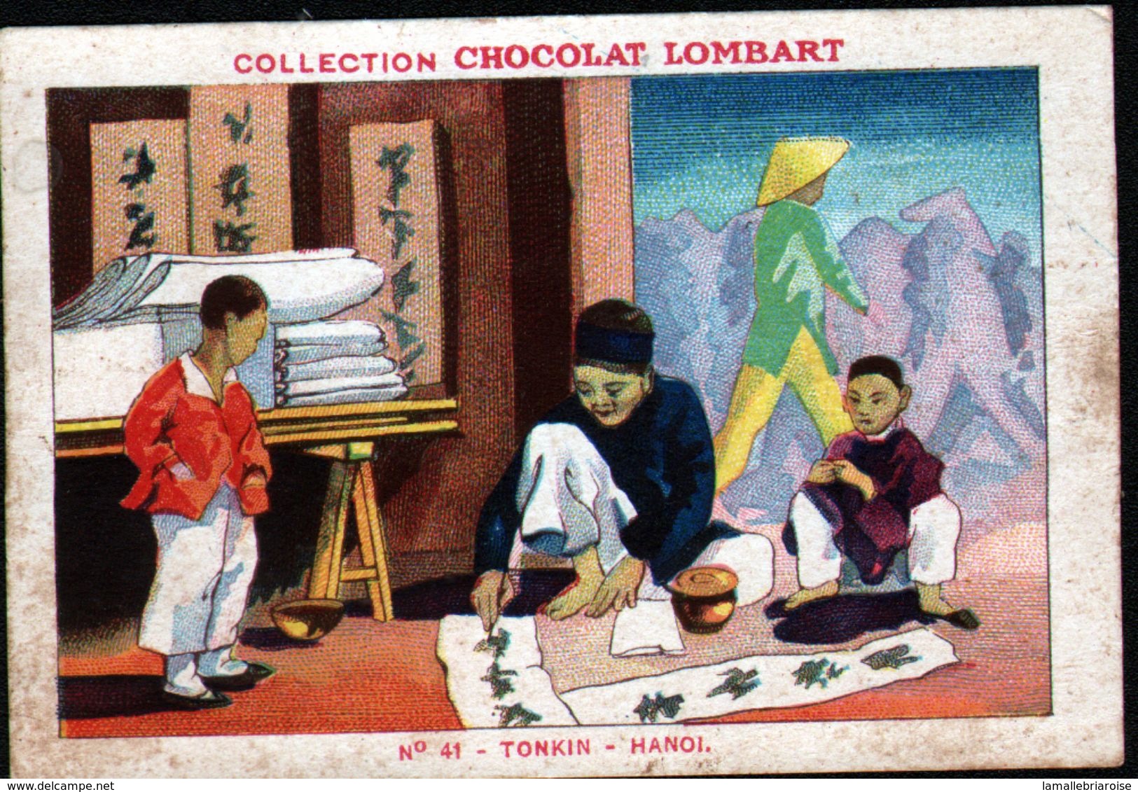 CHOCOLAT LOMBART, N°41, TONKIN, HANOI - Lombart