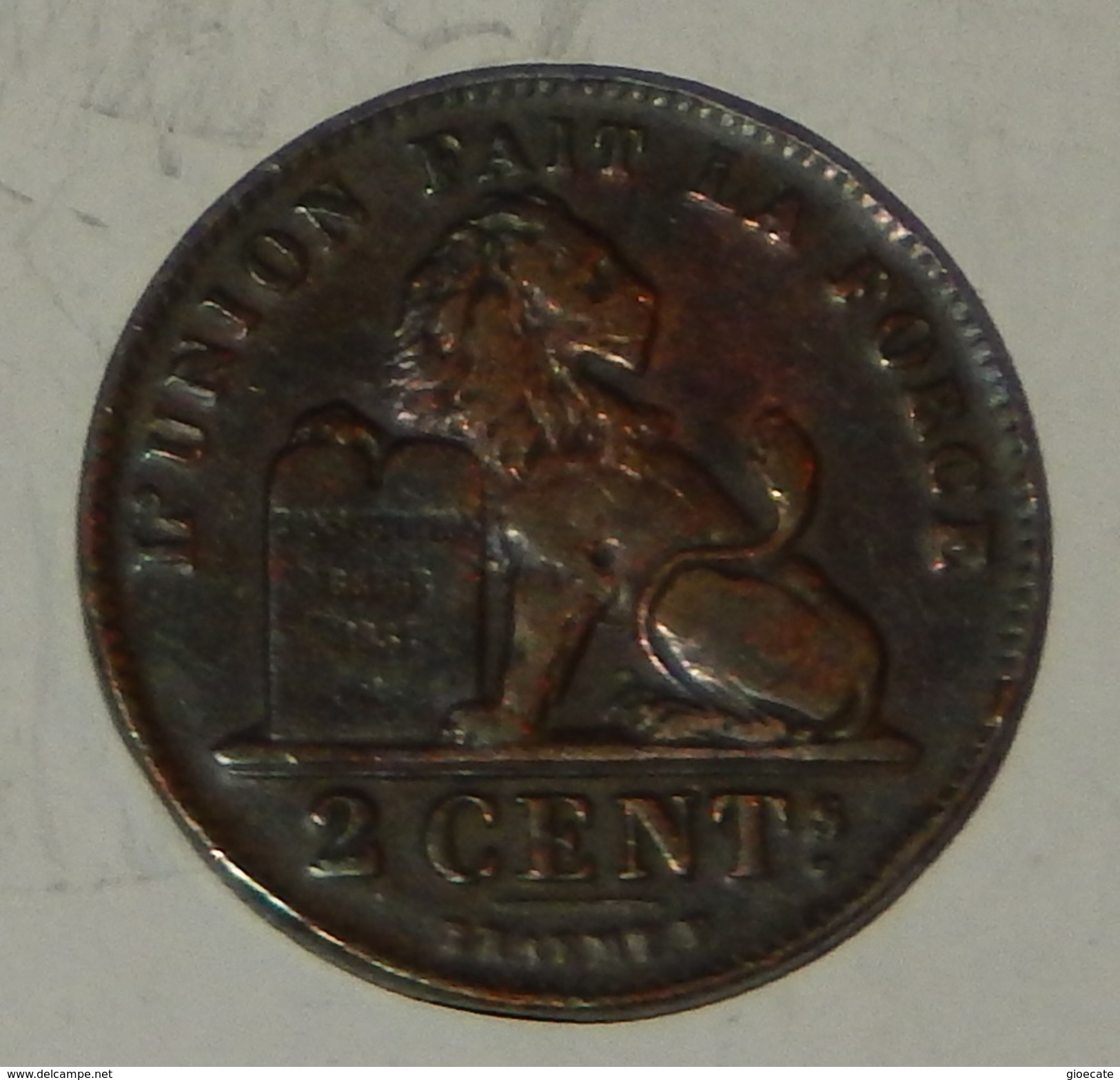 BELGIO – 2 CENT – 1909 – (94) - 2 Cent