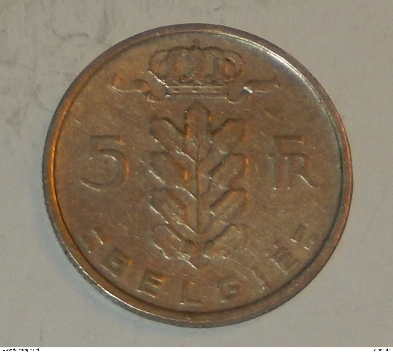 BELGIO – 5 FRANCHI – 1950 – (95) - 5 Franc