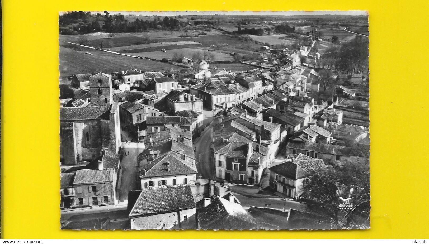 LA ROCHEBEAUCOURT Vue Générale Aérienne (Lapie) Dordogne (24) - Altri & Non Classificati