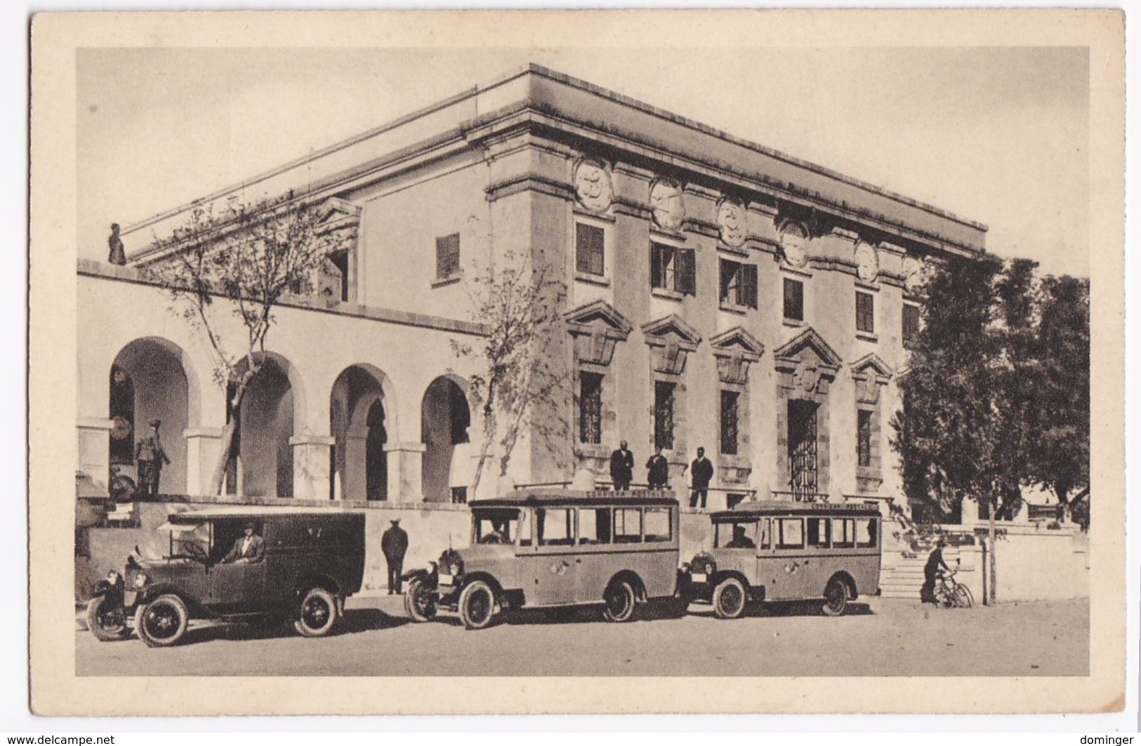 Old Postcard 1920'  Greece  Rodi Rhodos Bus Italian Occup. - Griechenland