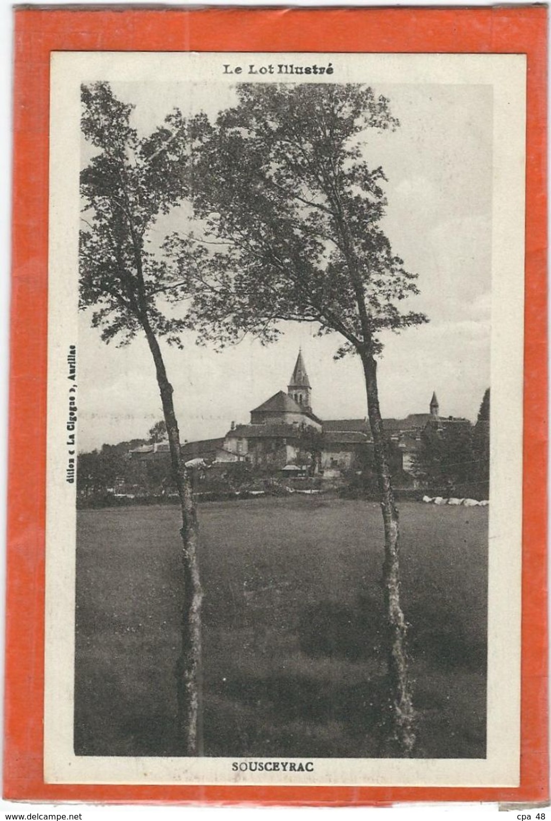 Lot : Sousceyrac, Vue Générale - Sousceyrac