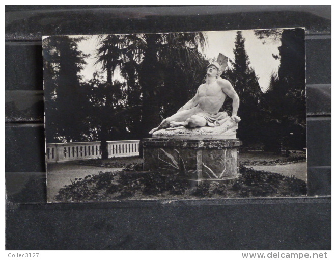 Z17 -  Corfou - Achilleion - Achille Mourant - Carte Photo Legende Manuscrite - Grèce