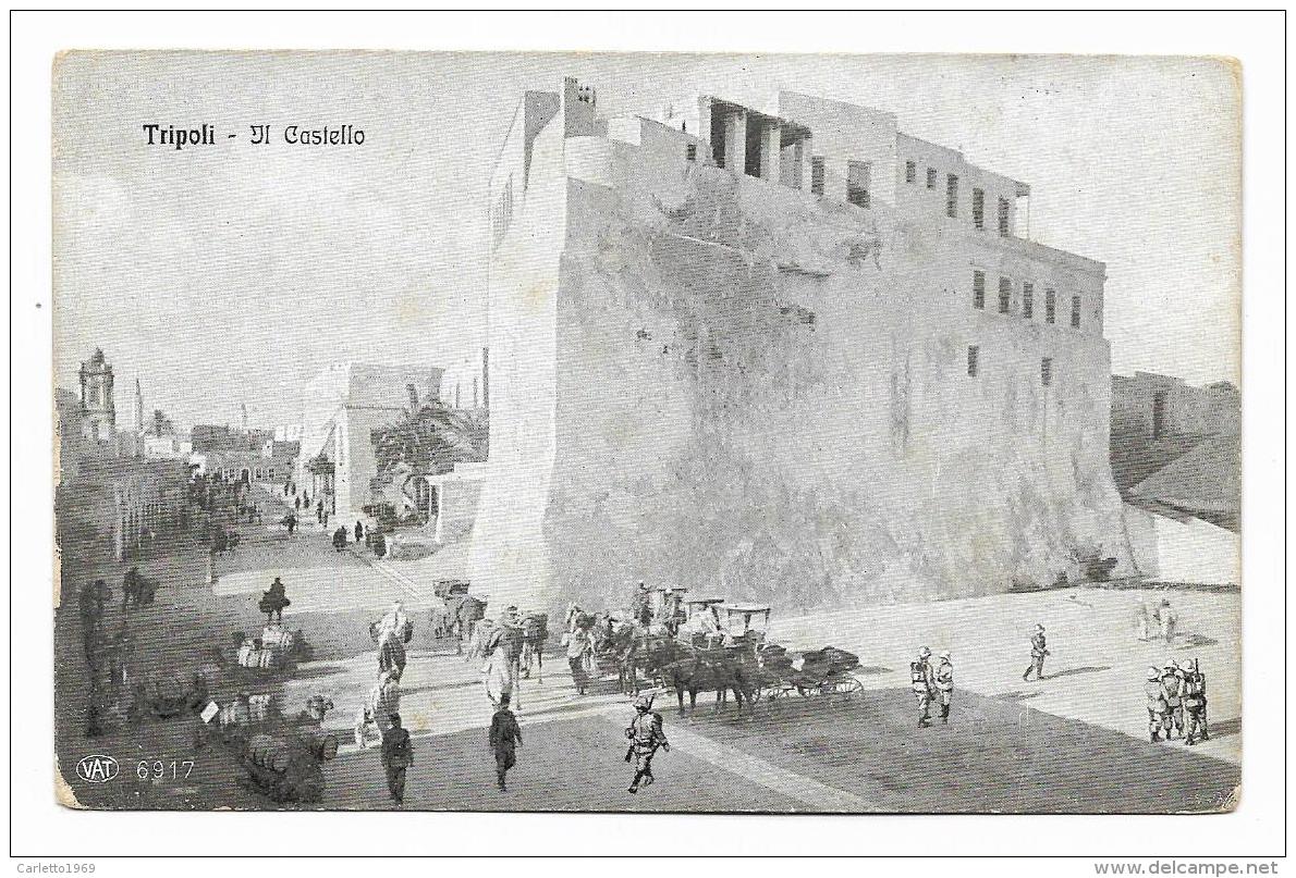 TRIPOLI - IL CASTELLO VIAGGIATA FP - Libya