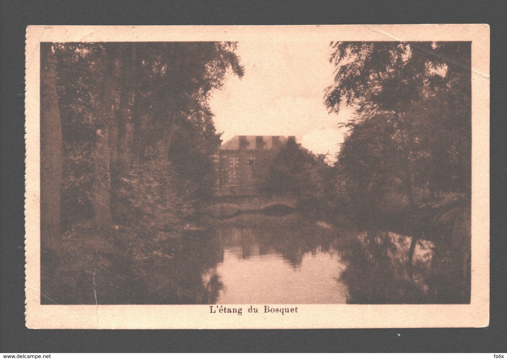 Vellereille-les-Brayeux / Estinnes - Séminaire De Bonne-espérance - L'étang Du Bosquet - 1930 - Estinnes