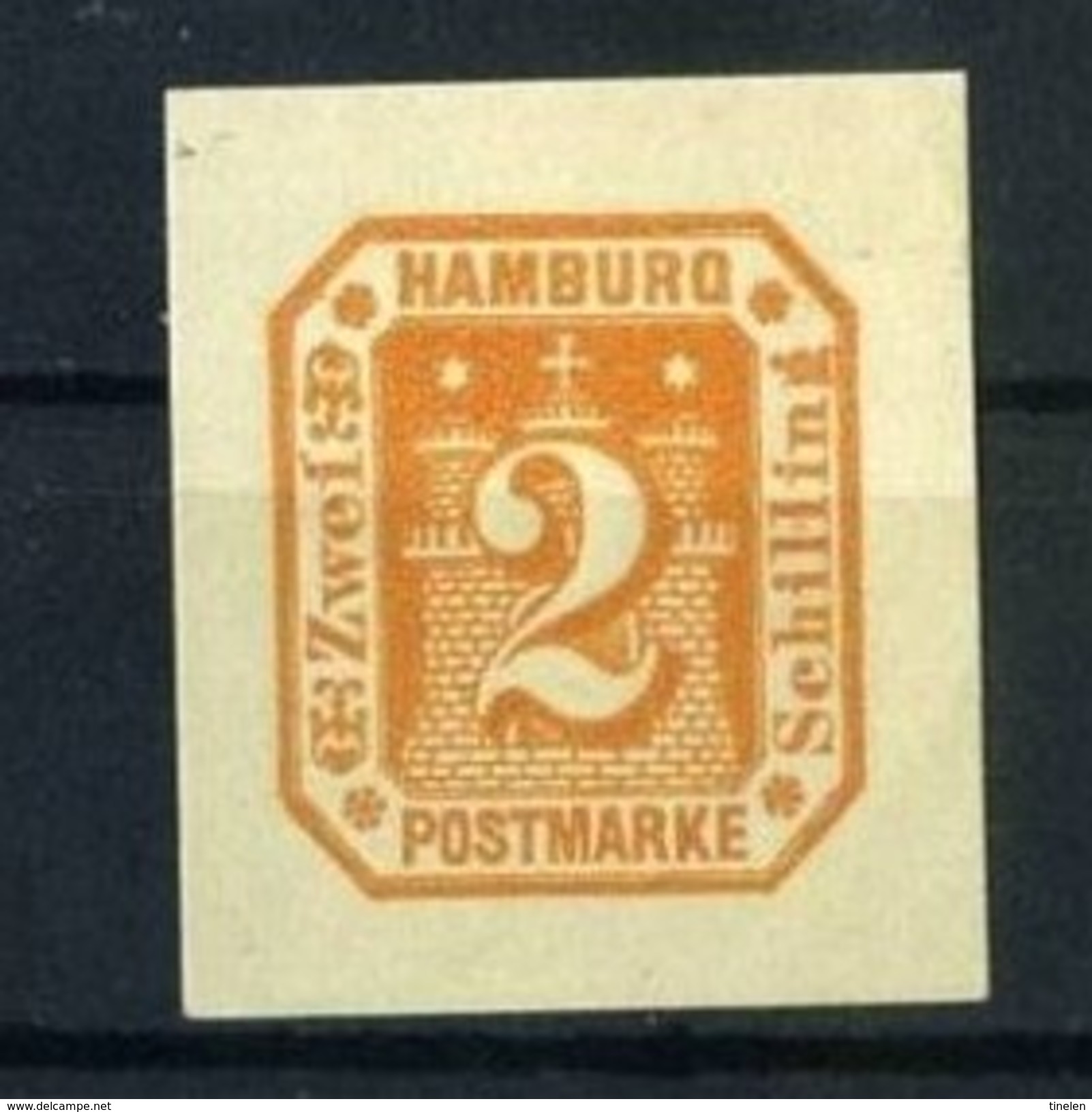 HAMBURG - 1864 /67 FREIMARKEN 2 - Hamburg