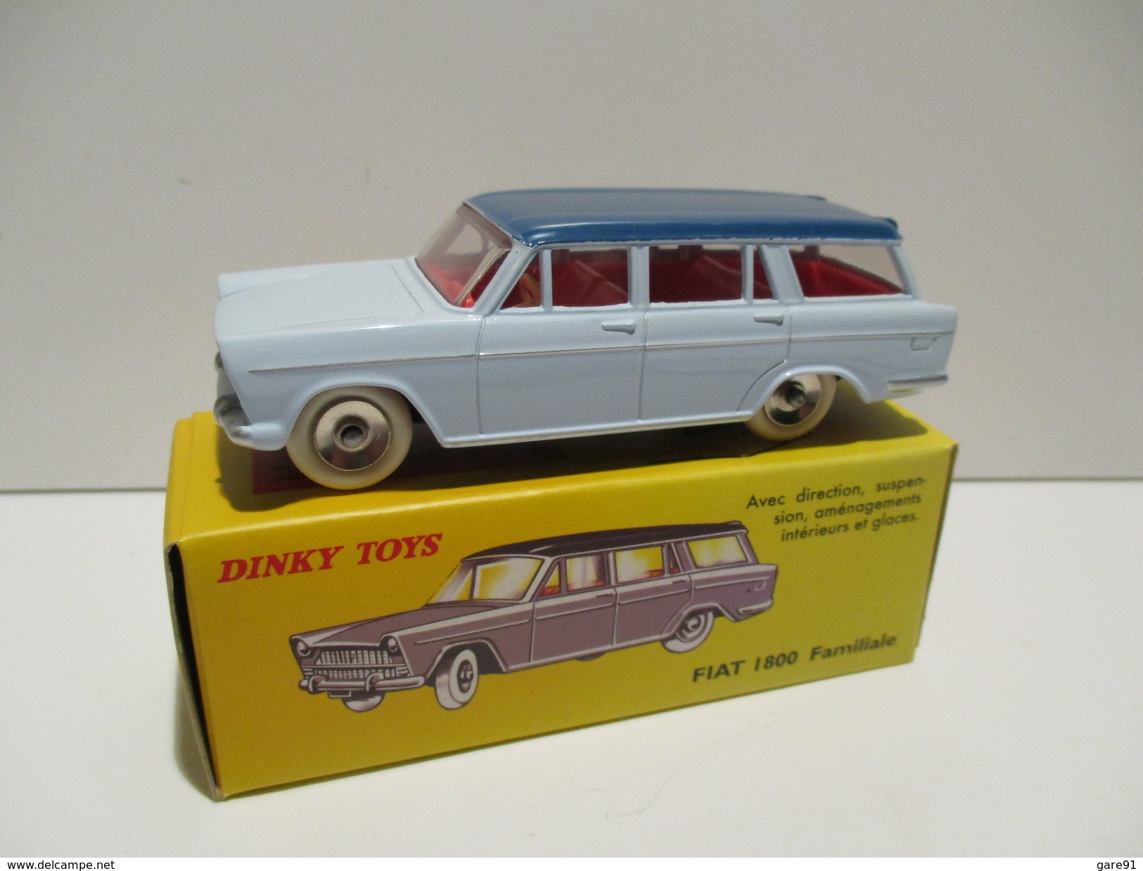 DINKY TOYS ATLAS : FIAT 1800 Familiale - Autres & Non Classés