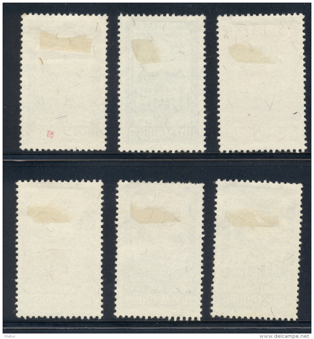 Luxembourg - 1936 - FIP Congress Set - Cancelled - 1926-39 Charlotte Rechterzijde