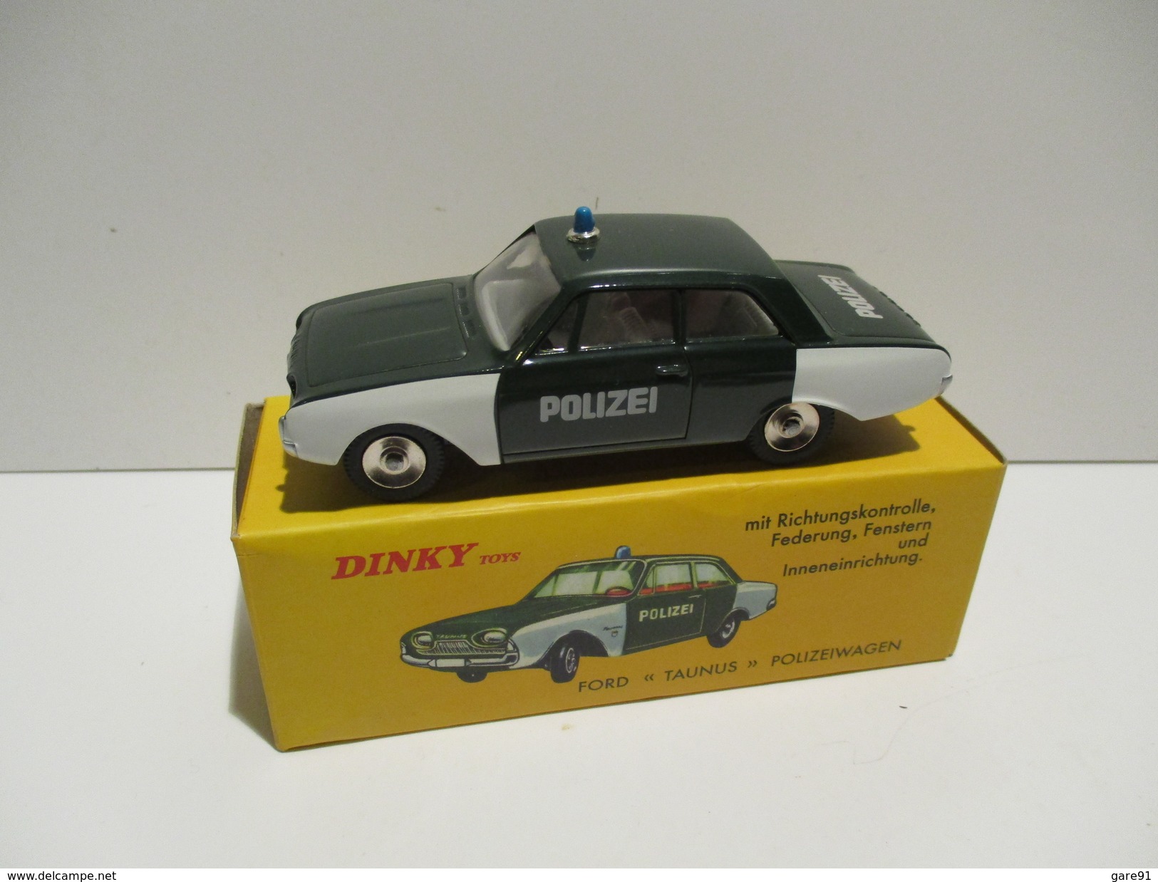 DINKY TOYS ATLAS : FORD TAUNUS POLIZEI - Autres & Non Classés