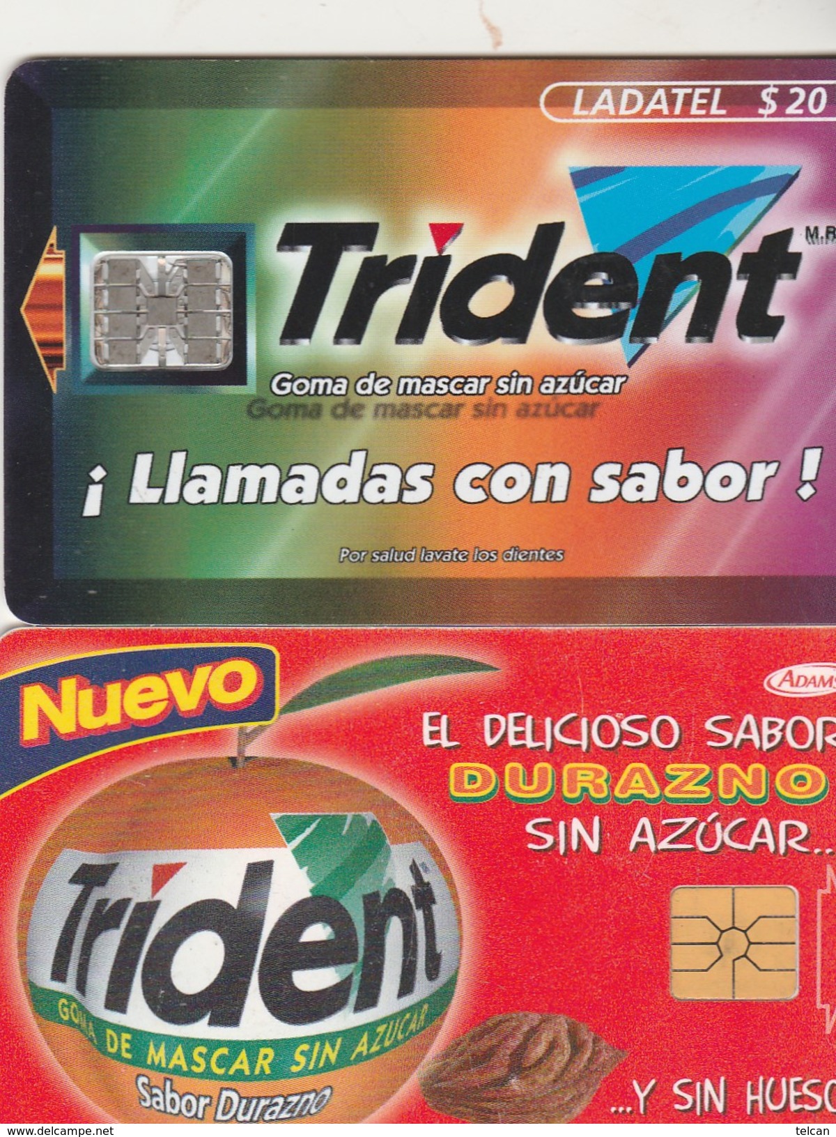 Chewing Gum TRIDENT 1997.98 - Mexique