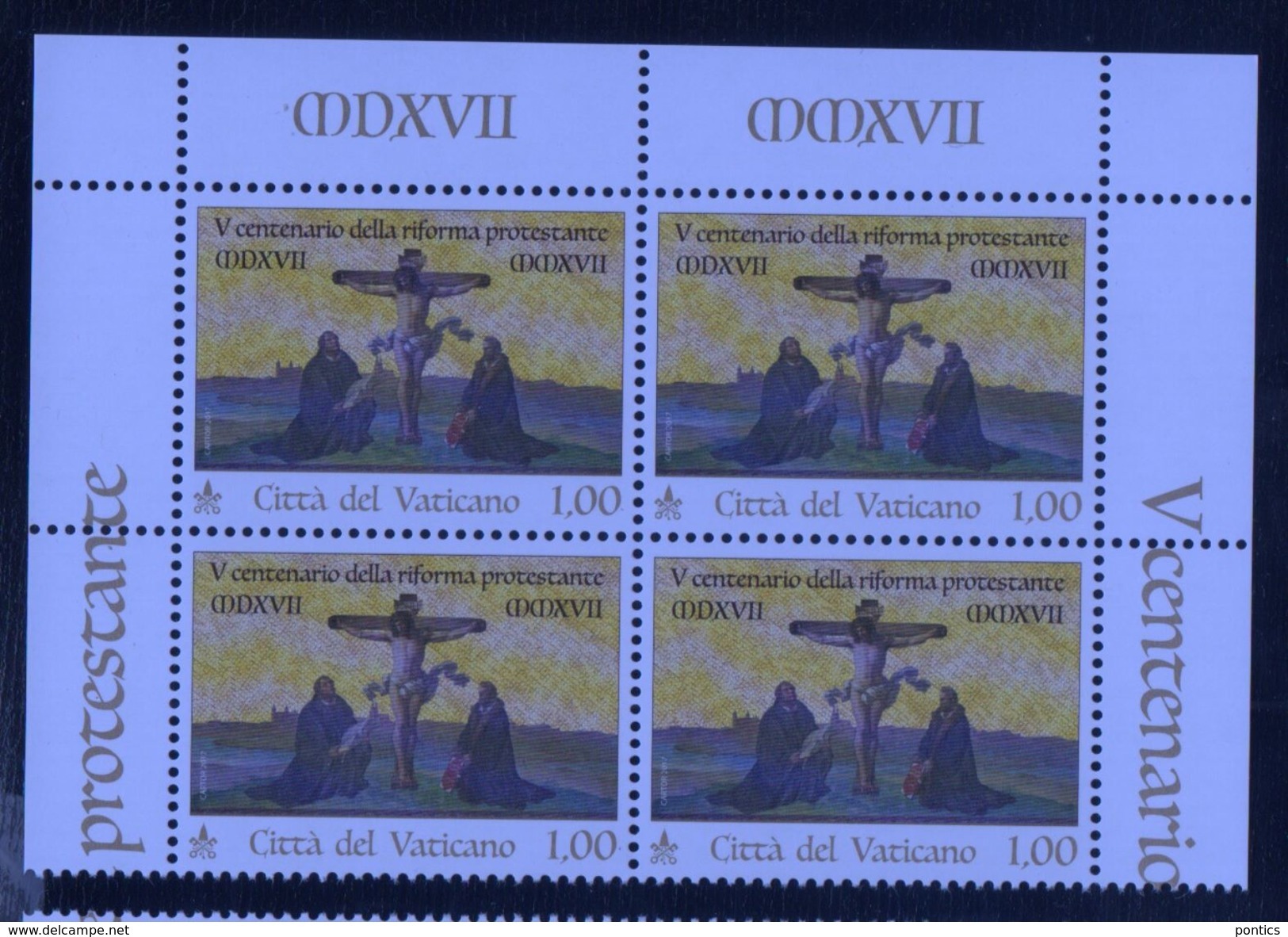 2017 - VATICAN - VATICANO - VATIKAN - S23A - MNH - SET OF 4 STAMPS ** - Nuevos