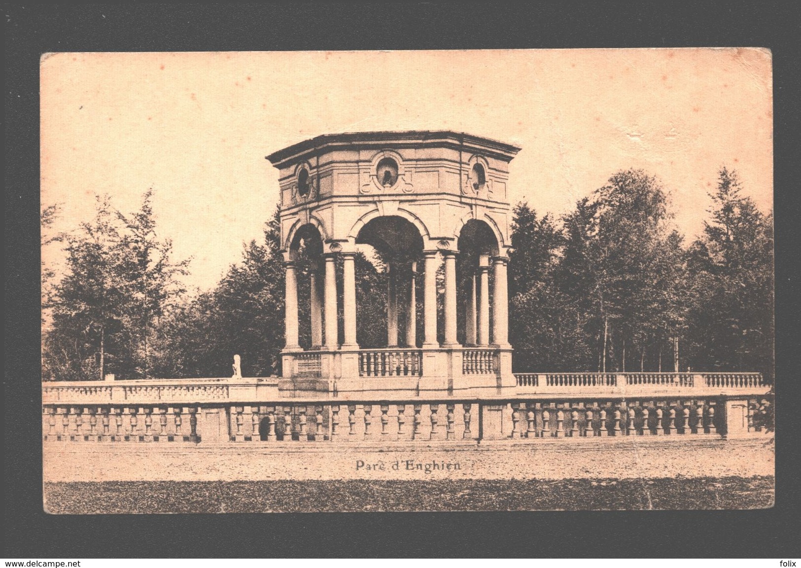 Enghien - Parc D'Enghien - Dos Blanc, Sans éditeur - Enghien - Edingen