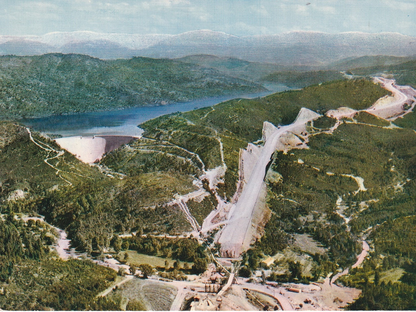 LOT De 7 CPM De FREJUS  (83)  -  Vues Du Barrage De Malpasset Avant Et Après La Catastrophe Du 2 /12 /1959  //  TBE - 5 - 99 Postcards