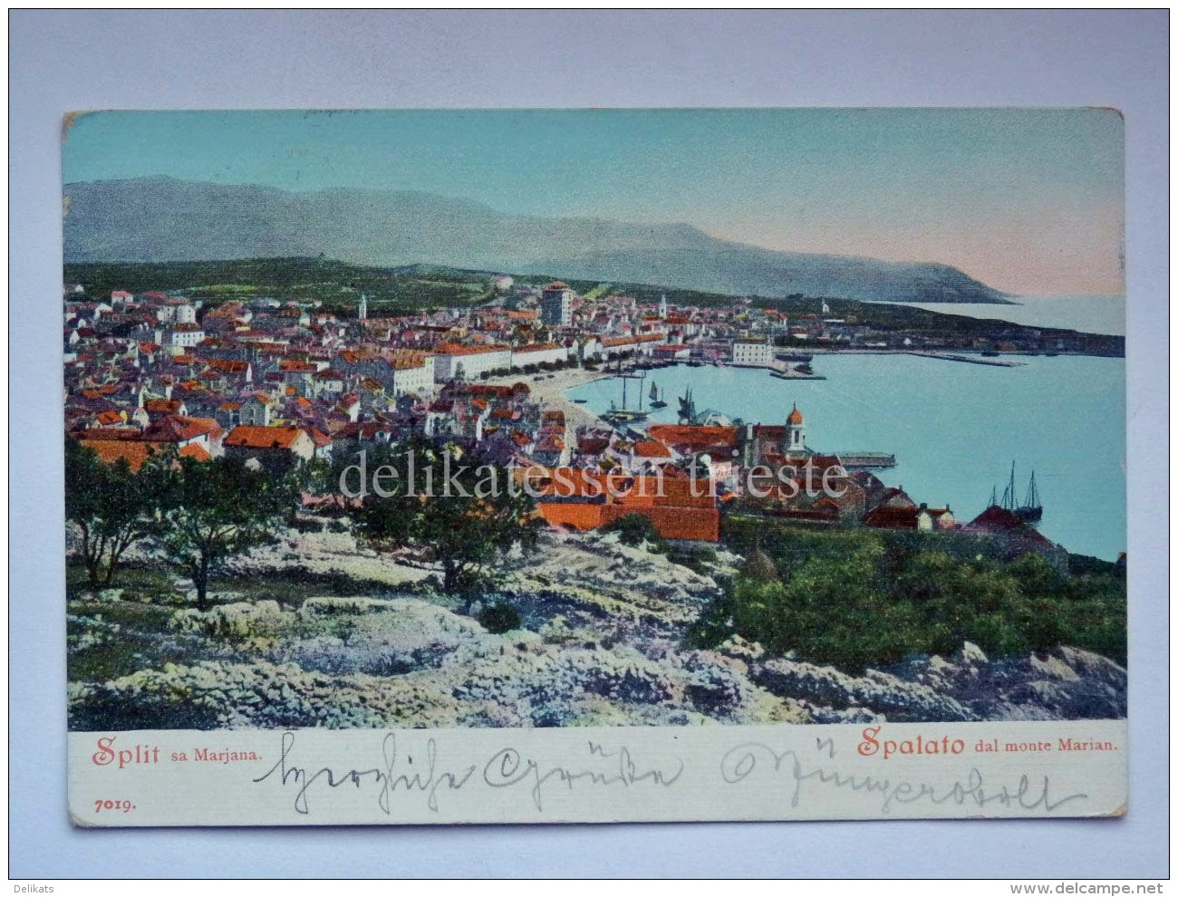 DALMAZIA Dalmatia Croazia Croatia SPLIT SPALATO  AK Postcard - Croazia