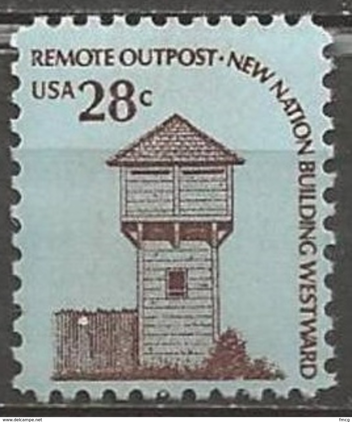 1978 Americana Series 28 Cents Fort Nisqually, Mint Never Hinged - Unused Stamps
