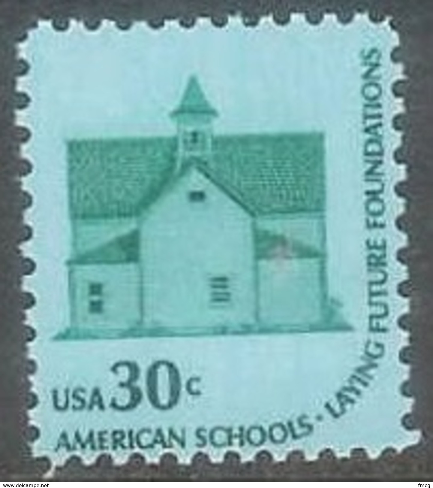 1979 Americana School, 30 Cents, House Mint Never Hinged - Unused Stamps