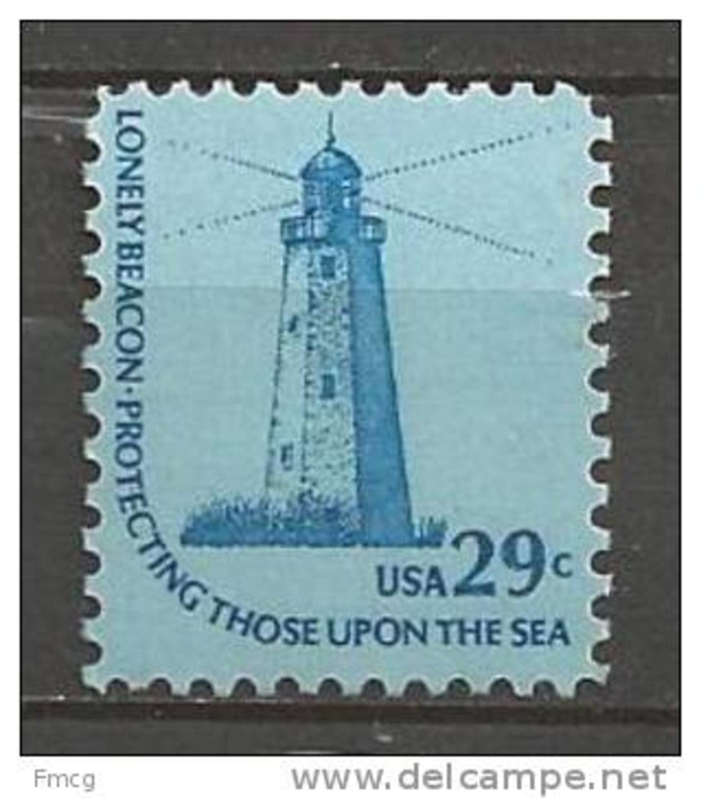 1978 Americana Series 29 Cents Lighthouse, Mint Never Hinged - Unused Stamps