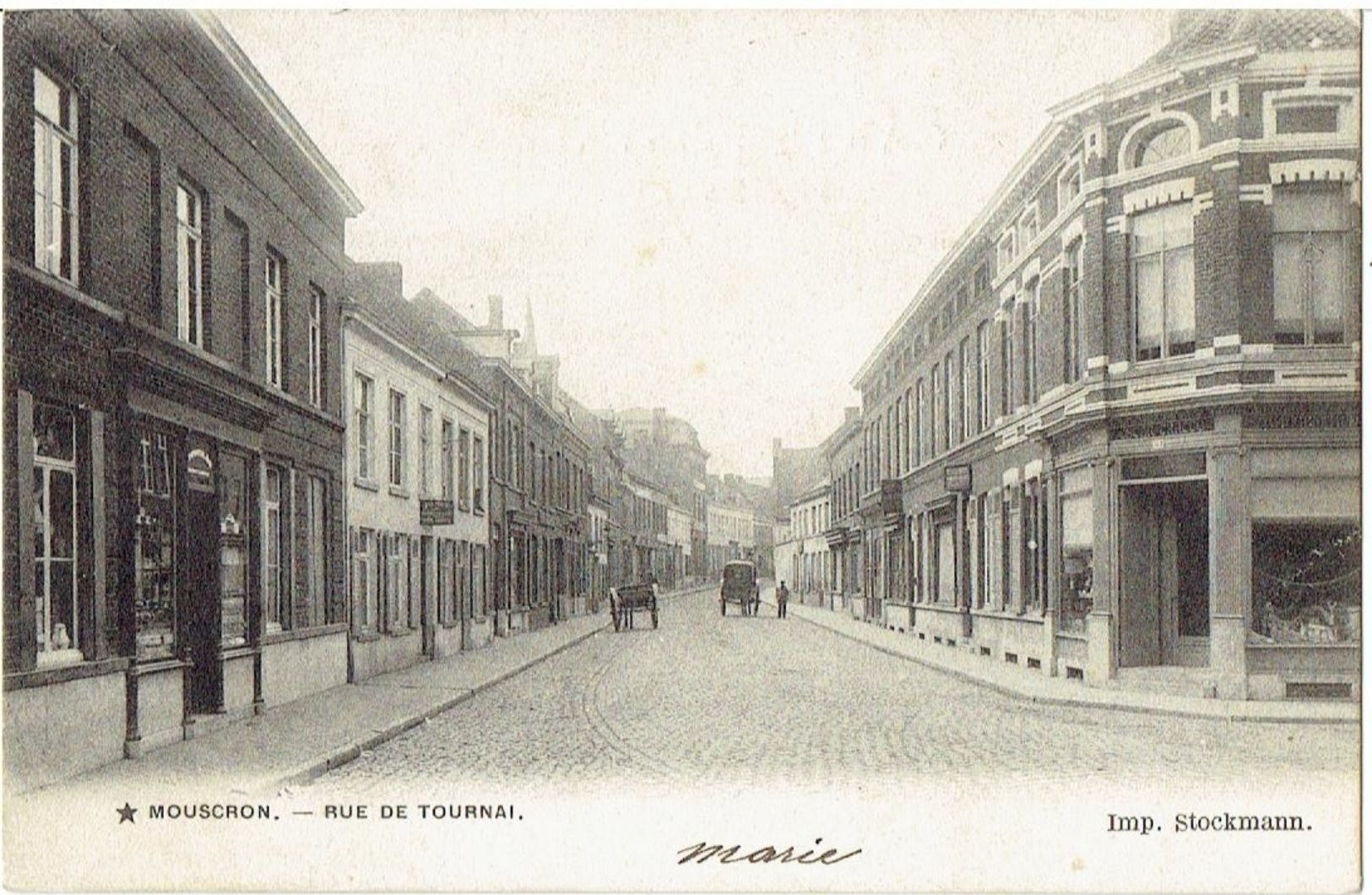 MOUSCRON - Rue De Tournai - Imp. Stockman - Mouscron - Möskrön