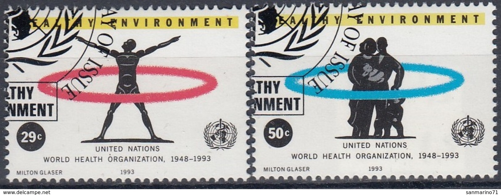 UNITED NATIONS New York 648-649,used - Oblitérés