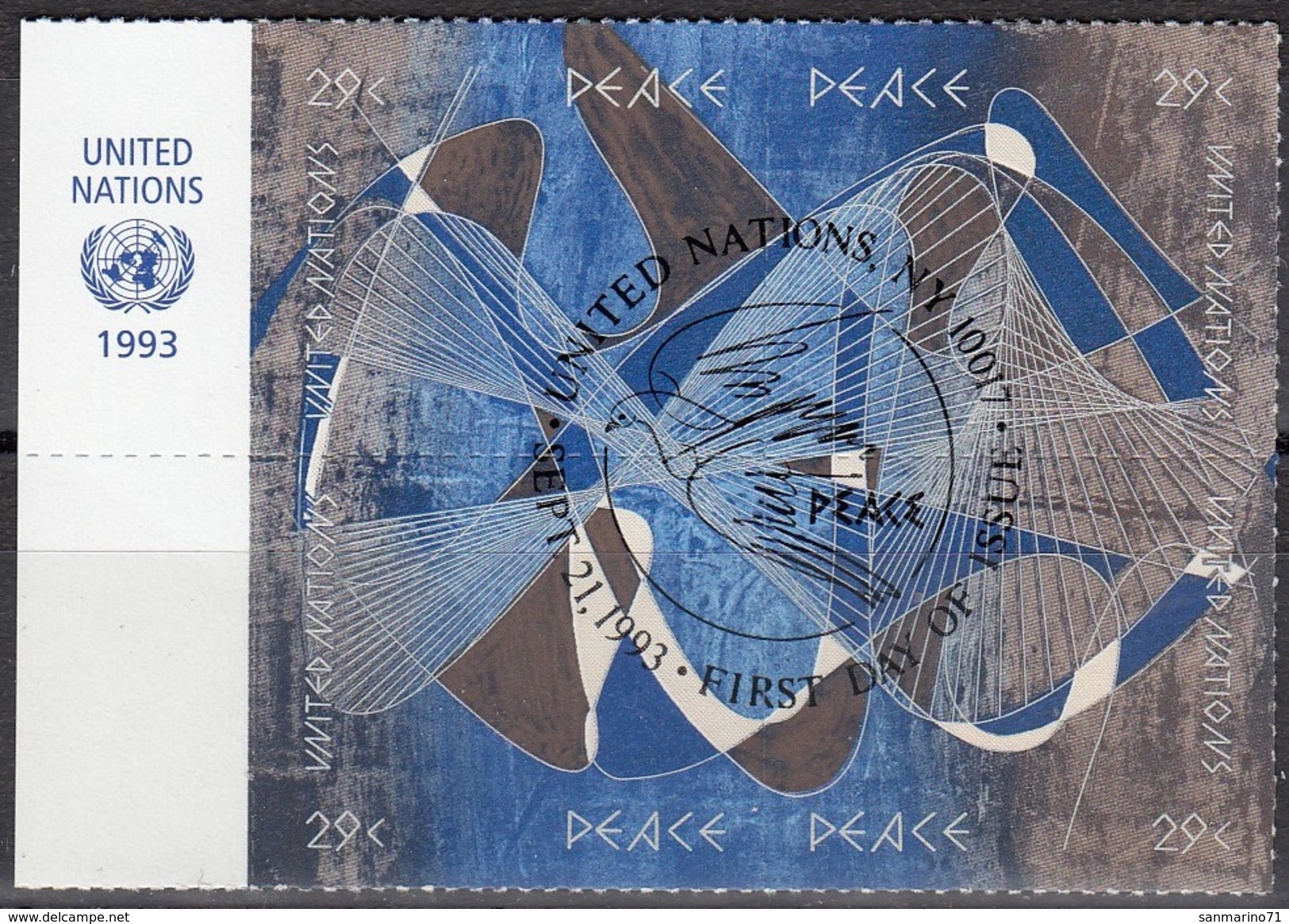 UNITED NATIONS New York 653-656,used - Oblitérés