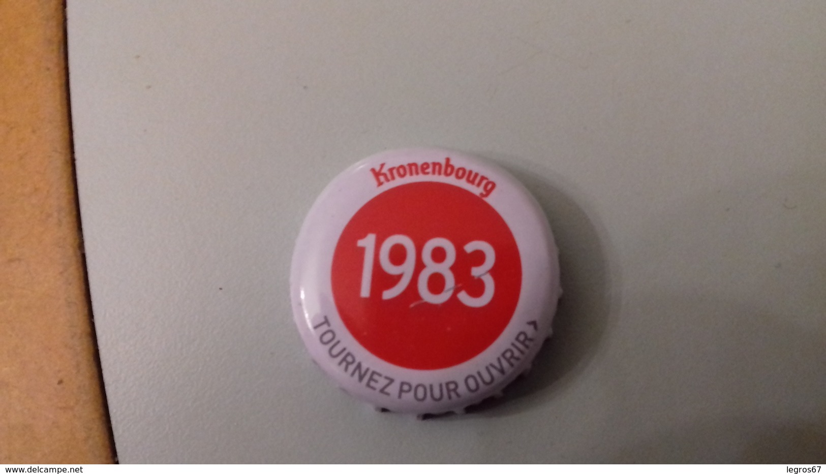 CAPSULE DE BIERE KRONENBOURG - 1983 - Cerveza