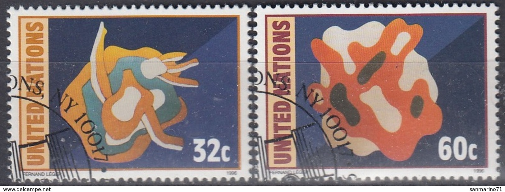 UNITED NATIONS New York 705-706,used - Oblitérés