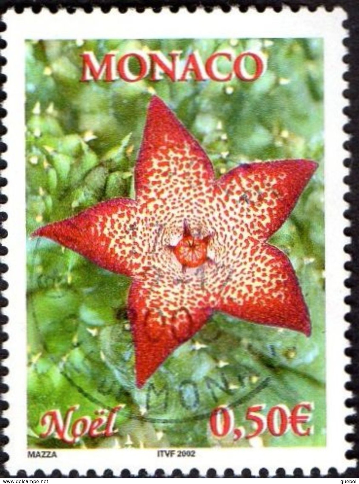 Monaco Obl. N° 2368 - Noel, Fleur - Oblitérés