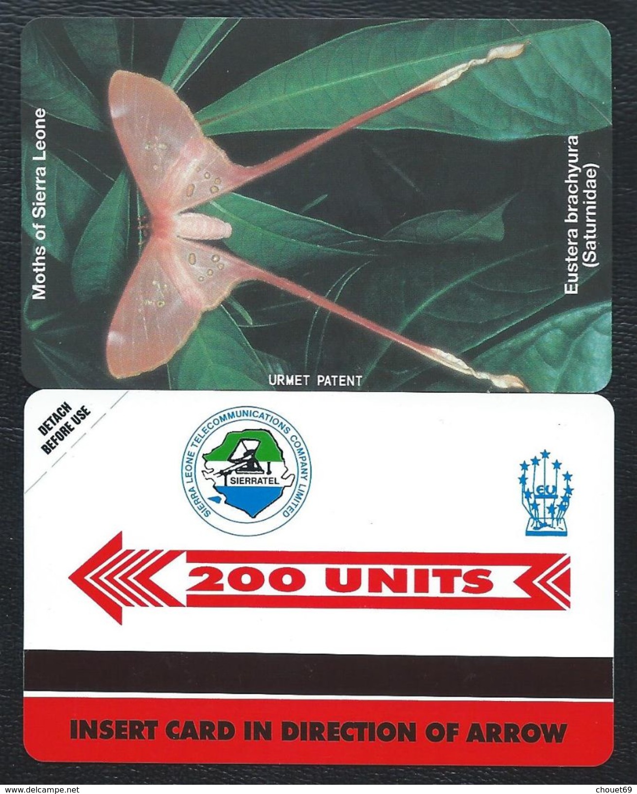 SIERRA LEONE 200u Papillons MINT NEUVE SLNTC URMET Butterfly Butterflies Papillon - Sierra Leona