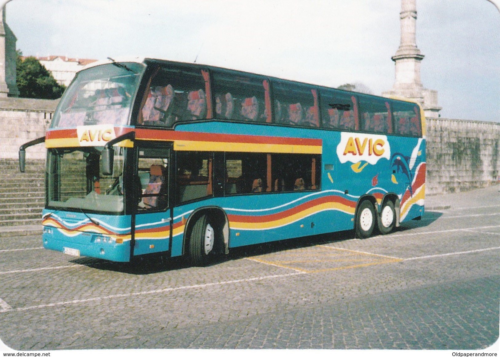 PORTUGAL POCKET CALENDAR 1999 - ADVERTISING  - AUTOCARRO BUS BUSES - AVIC - Formato Piccolo : 1991-00